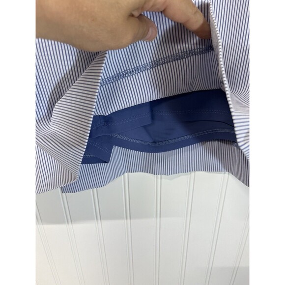 S.C.& CO Womens Skort Blue/white pinstripe.‎ Sz XXL. Golf ,Tennis, Tummy Control - Picture 4 of 7